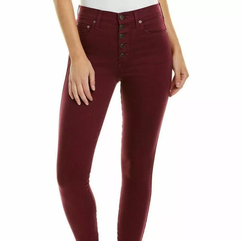 Alice + Olivia Currant Good High Rise Skinny Jeans
